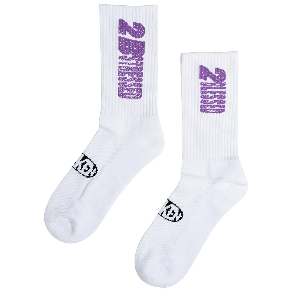 TOKEN 4U 2 Blessed Socks - White