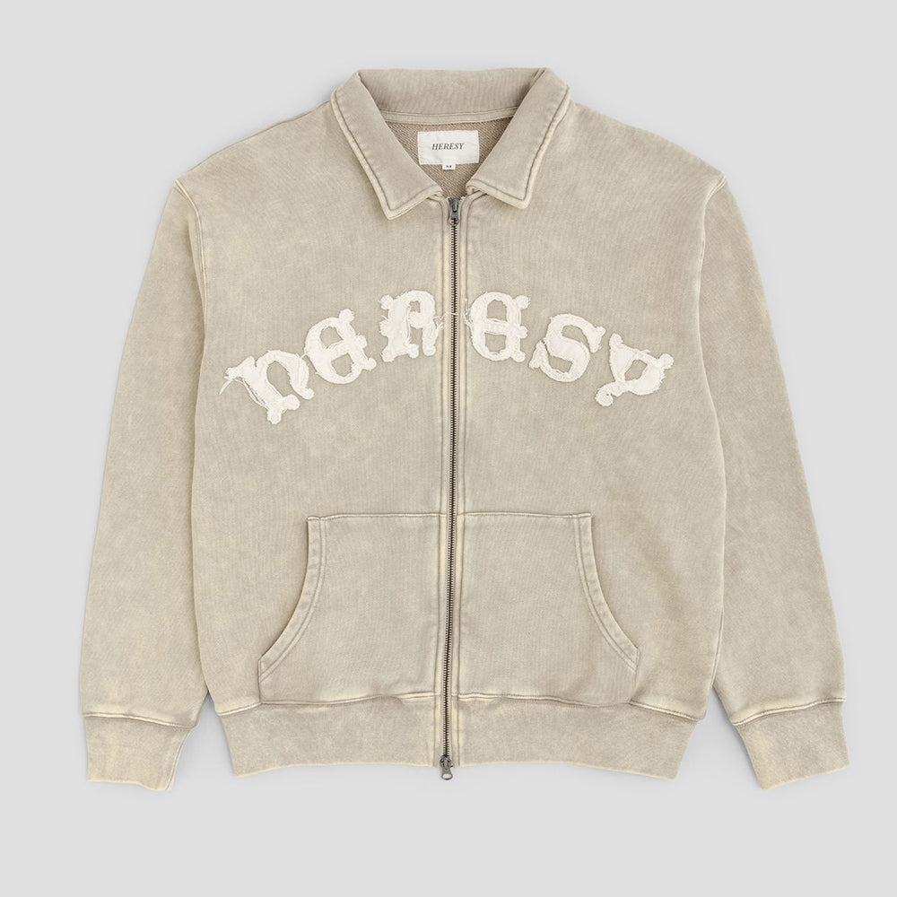 Heresy Celtic Collar Zip - Fog