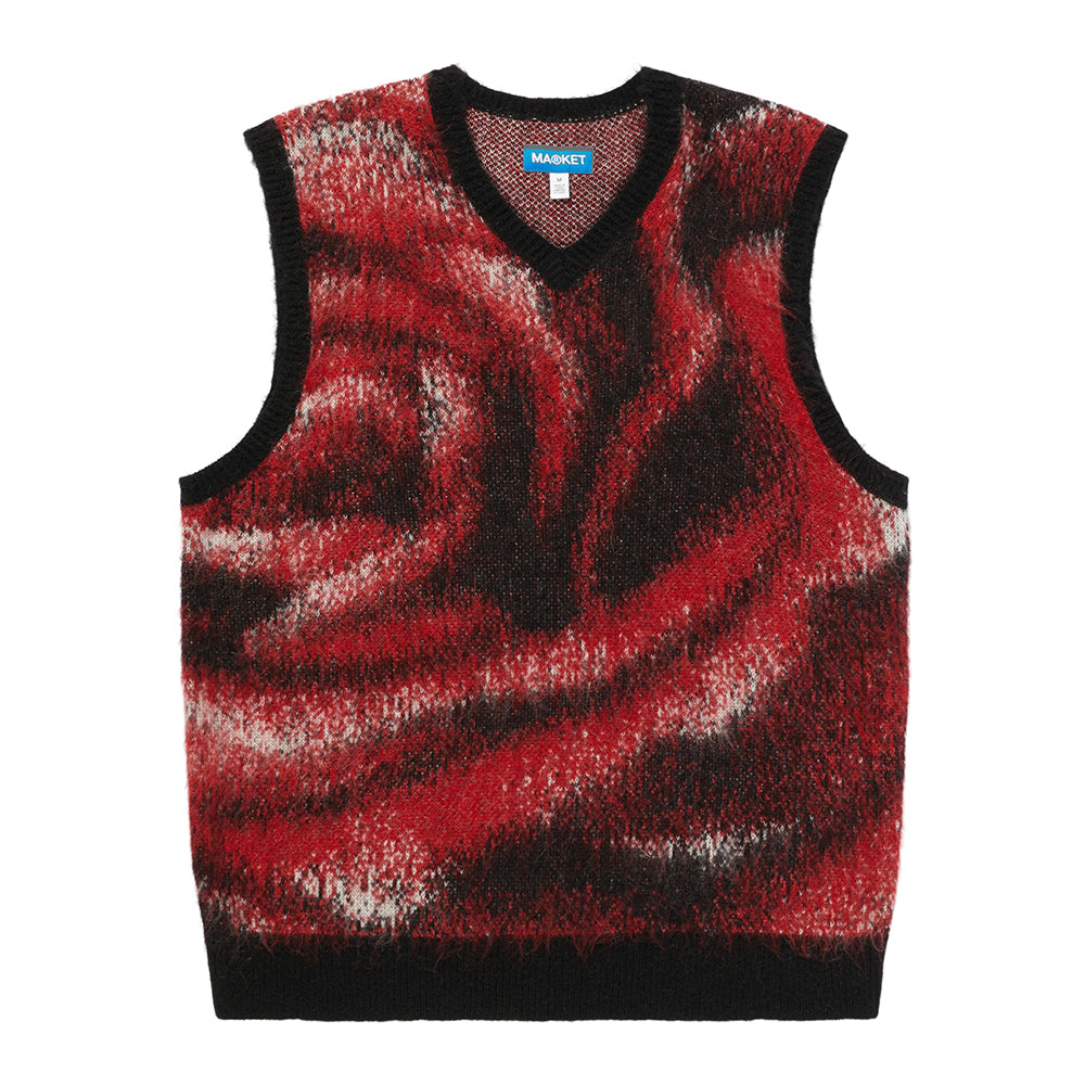 MARKET Rose Parade Sweater Vest - Black