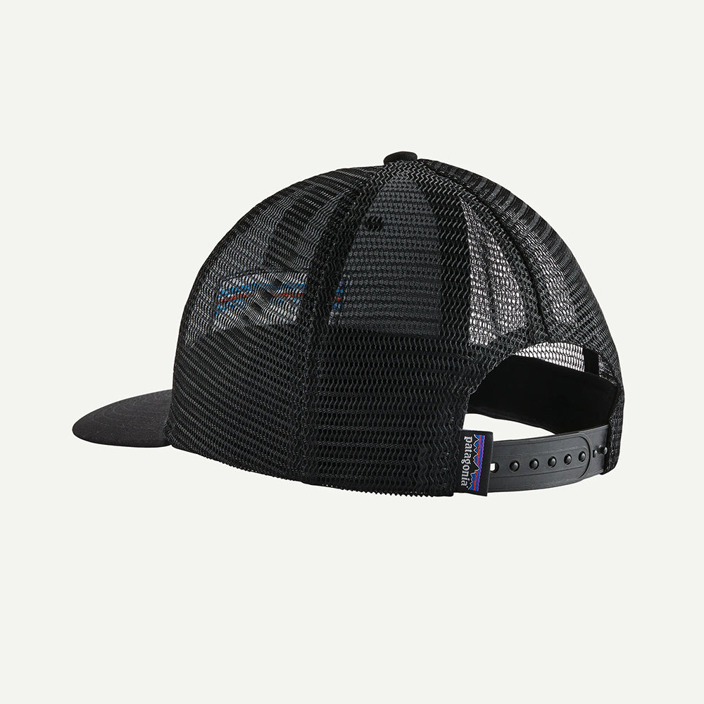 Patagonia P-6 Logo Trucker Hat - Black