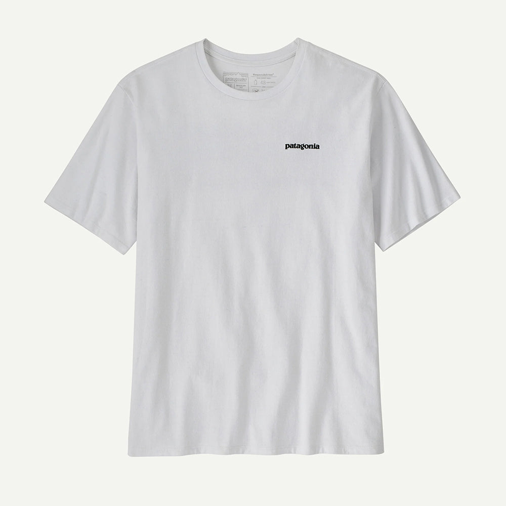 Patagonia P-6 Logo Responsibili-Tee - White