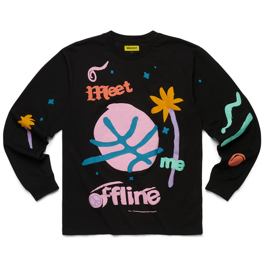 MARKET Meet Me Offline LS T-Shirt