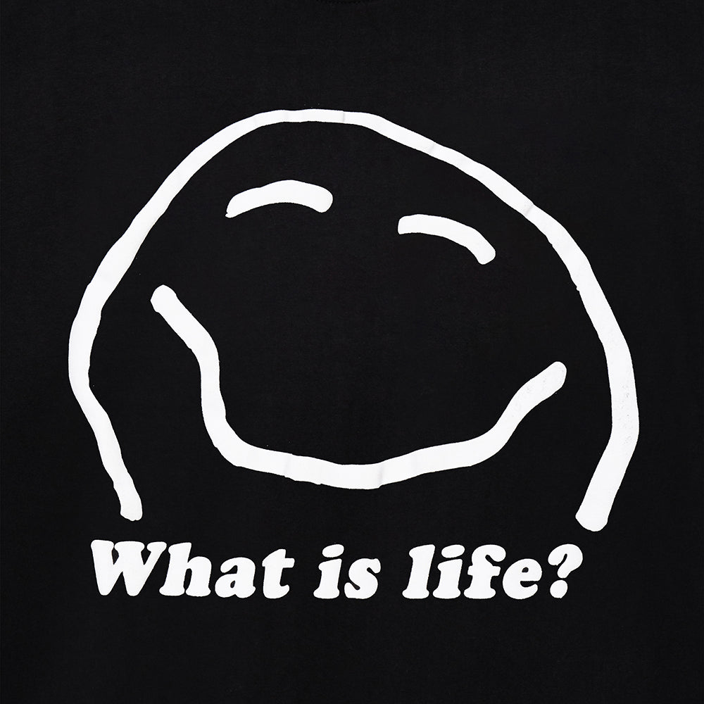 MARKET What is Life T-Shirt - Washed Black