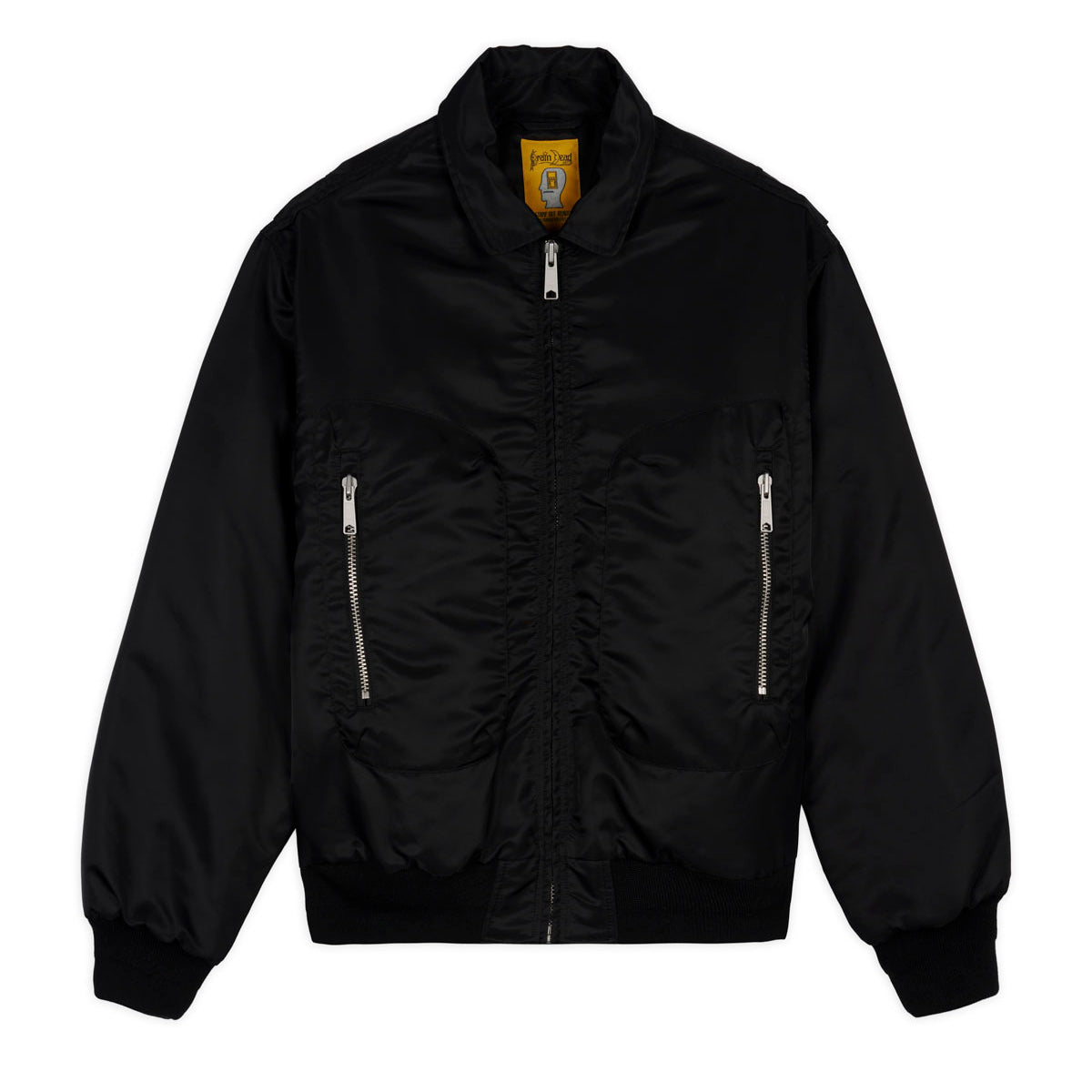 Brain Dead 3D Flight Jacket - Black