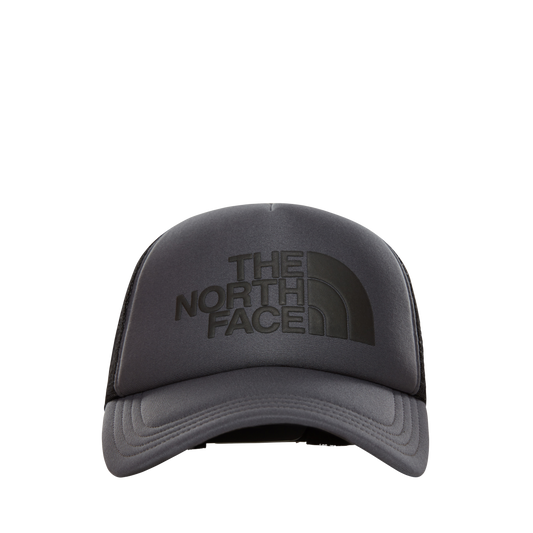 The North Face Logo Trucker Cap - Asphalt Grey Black