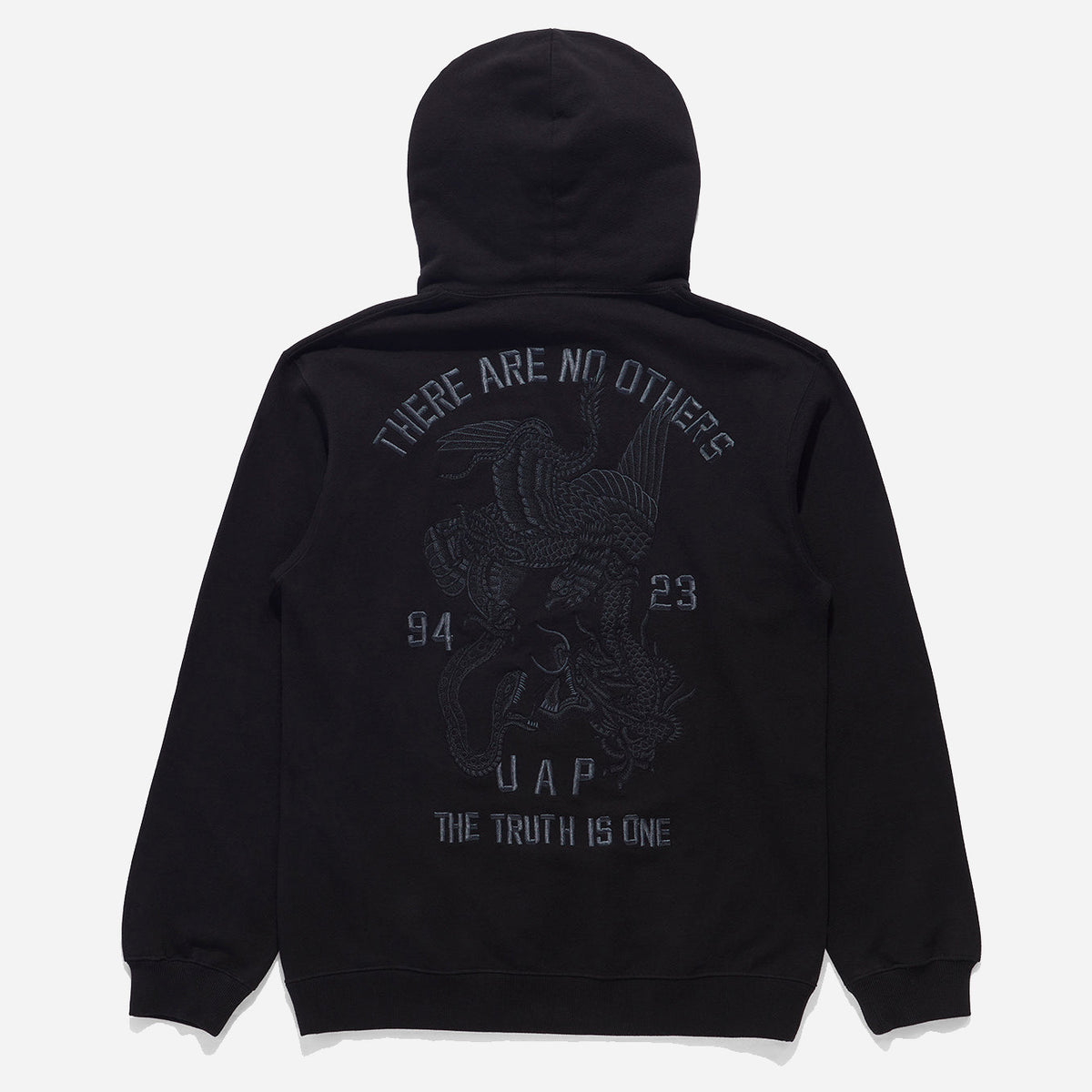 Maharishi U.A.P. Embroidered Hoodie - Black