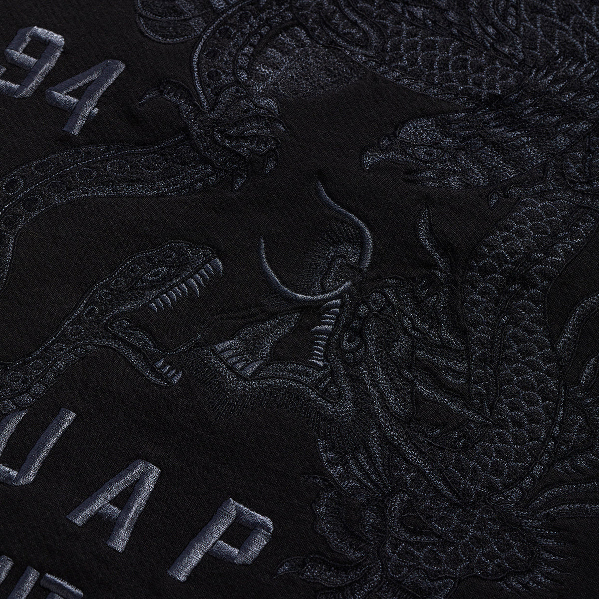 Maharishi U.A.P. Embroidered Hoodie - Black