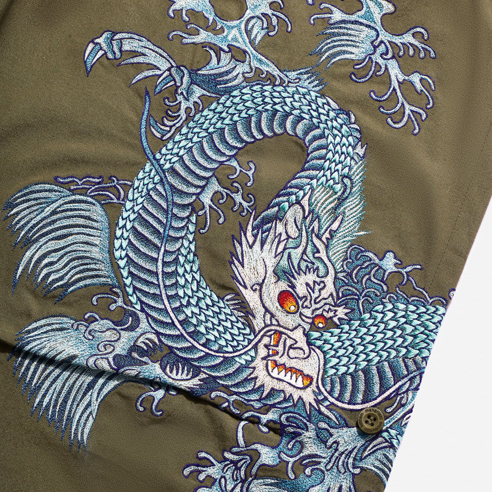Maharishi XL Water Dragon Loose Snopants - Olive Og