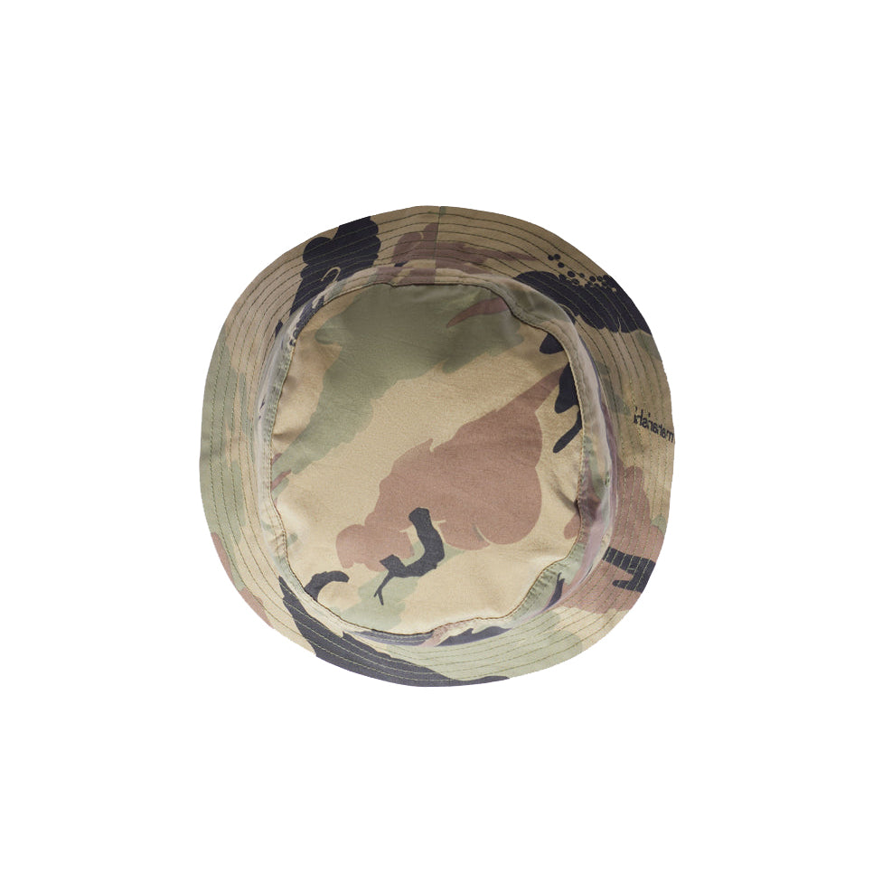 Maharishi Reversible Camo Bucket Hat - Woodland