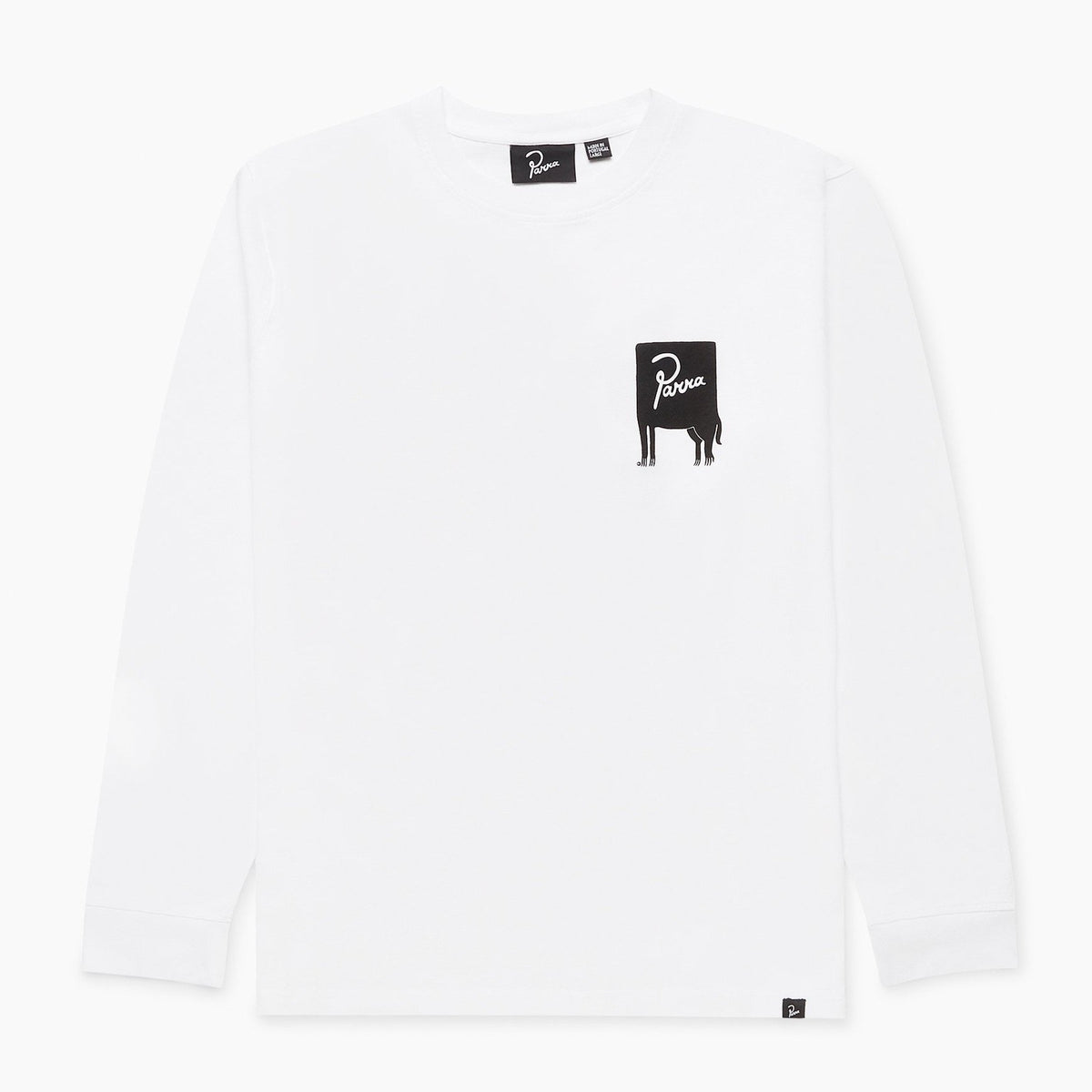 By Parra Joy Inside LS T-Shirt - White