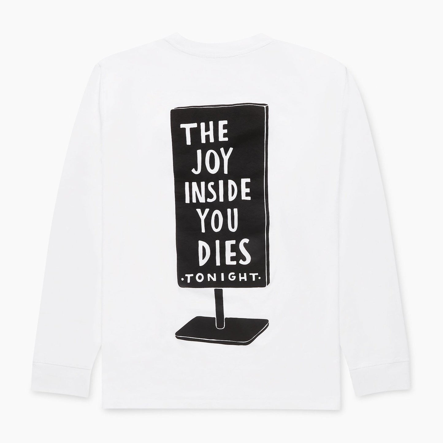 By Parra Joy Inside LS T-Shirt - White