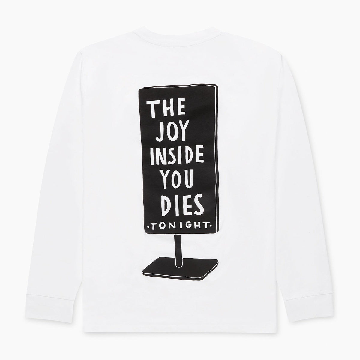 By Parra Joy Inside LS T-Shirt - White