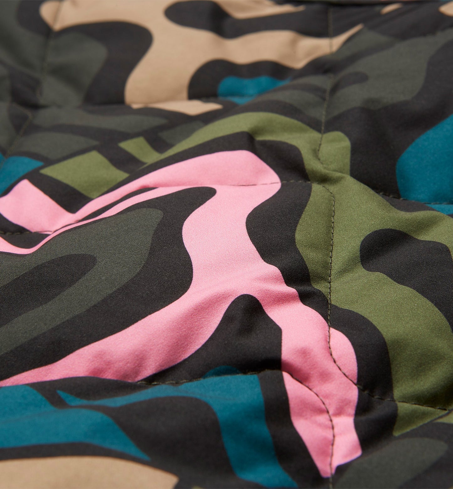 By Parra Gem Stone Pattern Quilted Jacket - Multi