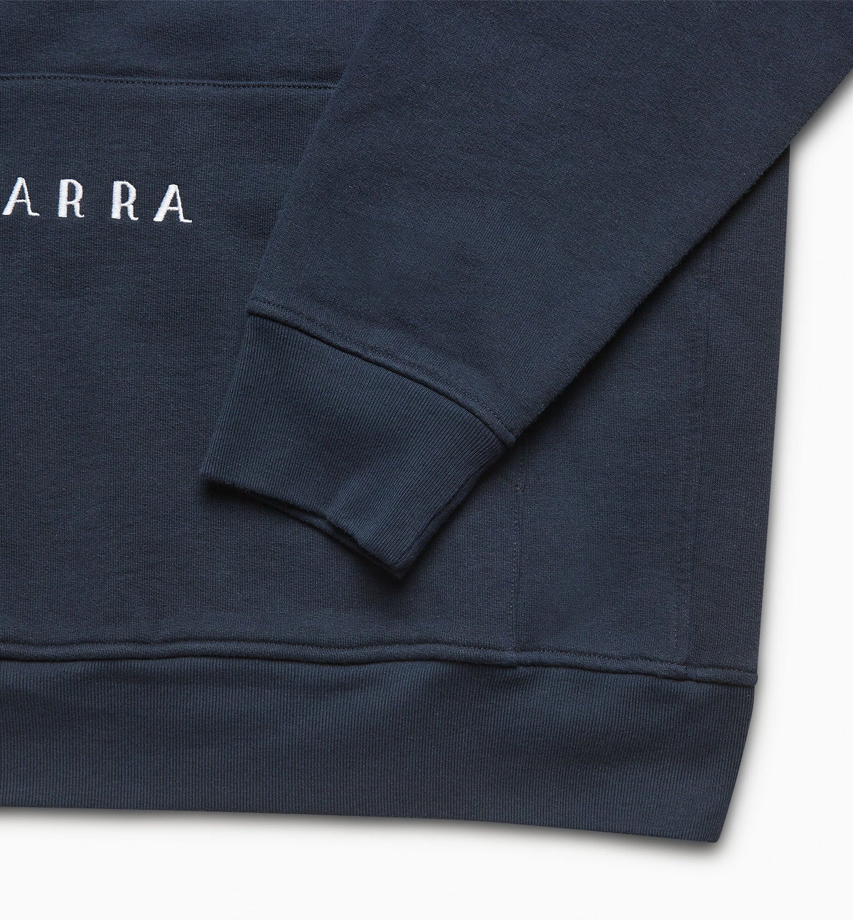 By Parra Paper Dog Systems Hooded Sweat - Navy Blue