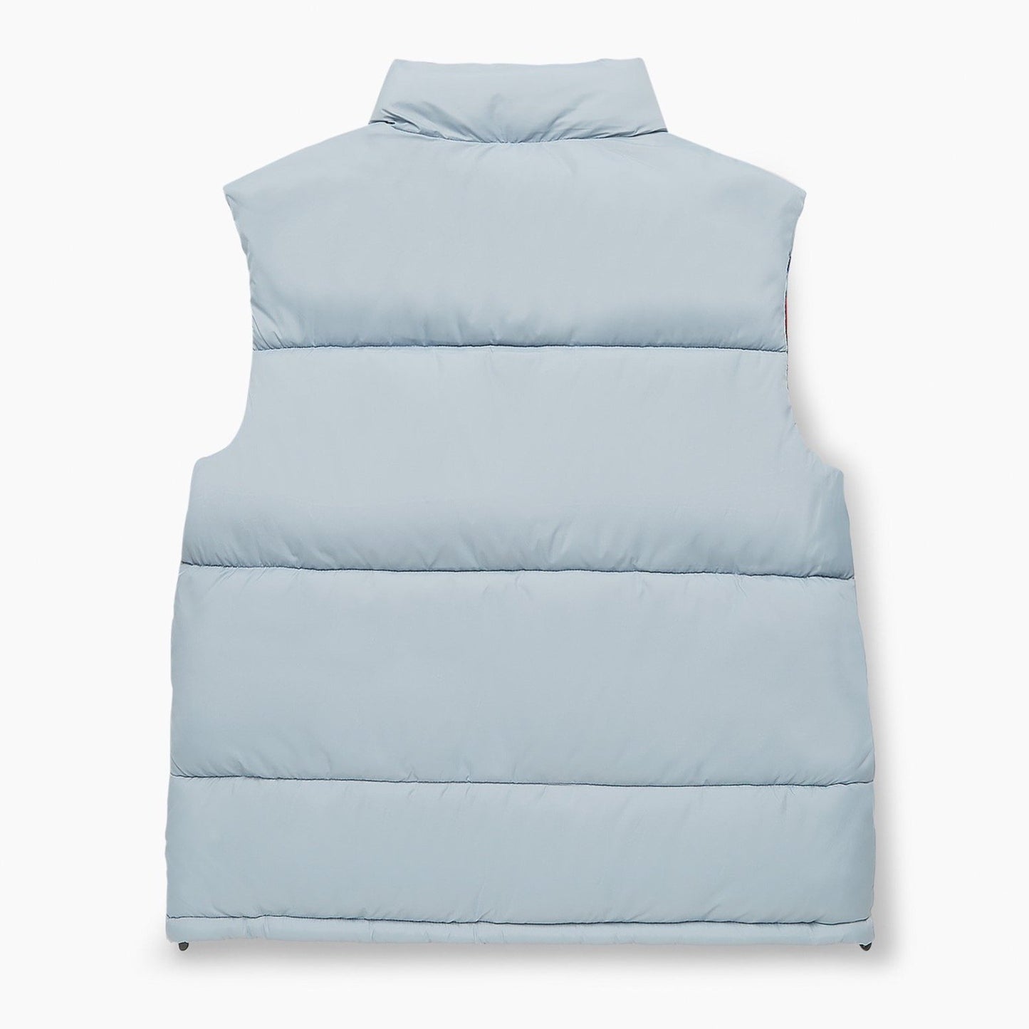 By Parra Gem Stone Puffer Vest - Dusty Blue
