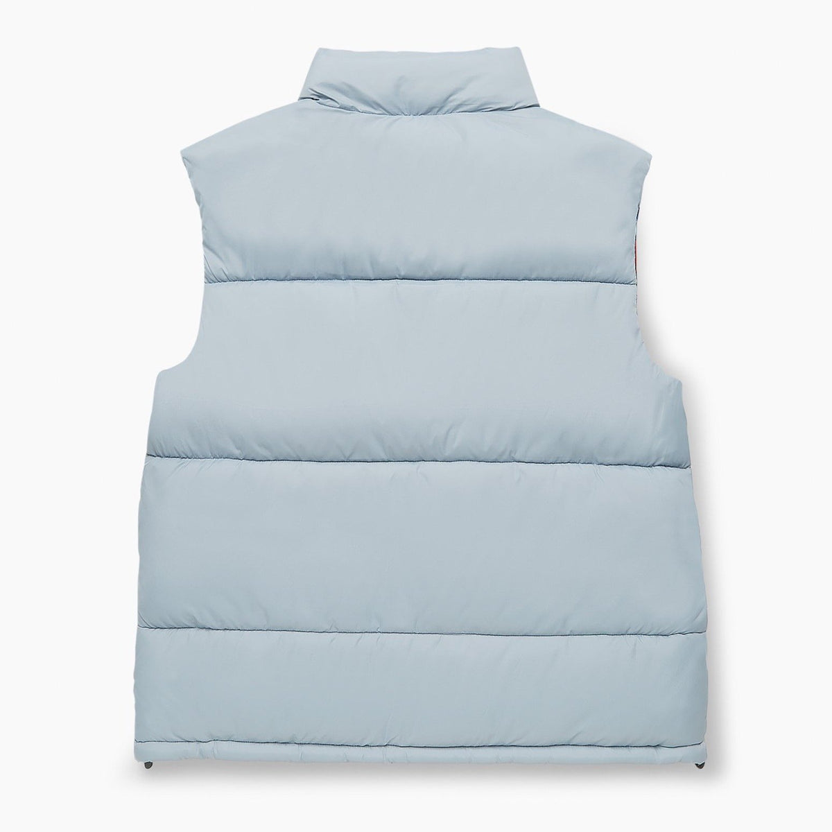By Parra Gem Stone Puffer Vest - Dusty Blue