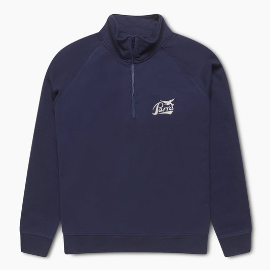 By Parra Pencil Bird Half Zip Sweatshirt