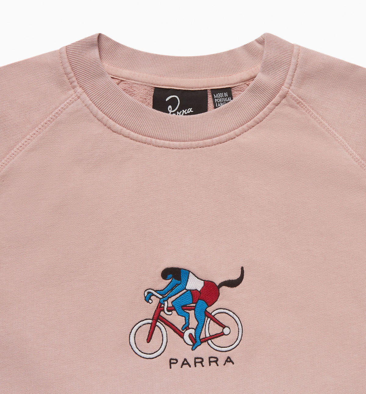 By Parra The Chase Crew Sweatshirt - Pink