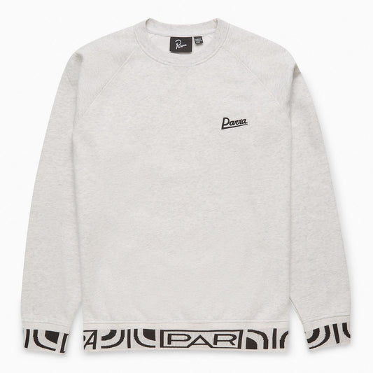 By Parra Tape Cuffs Crew Sweatshirt