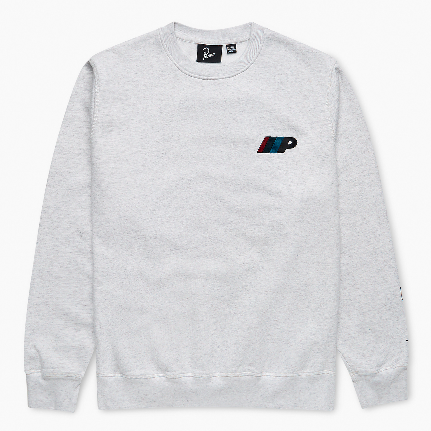 By Parra Racing Team Sweatshirt - Ash Grey