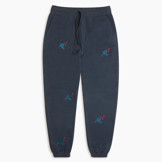 By Parra Running Pear Sweatpants - Navy Blue