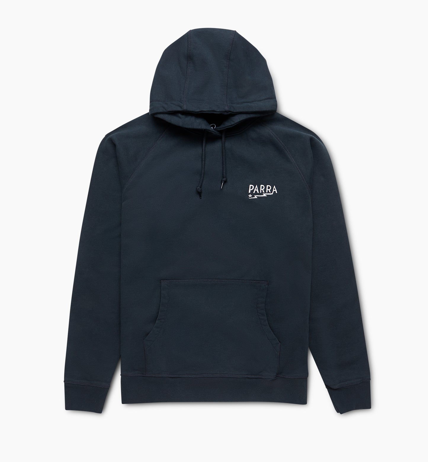 By Parra Lightning Logo Hooded Sweatshirt - Navy Blue