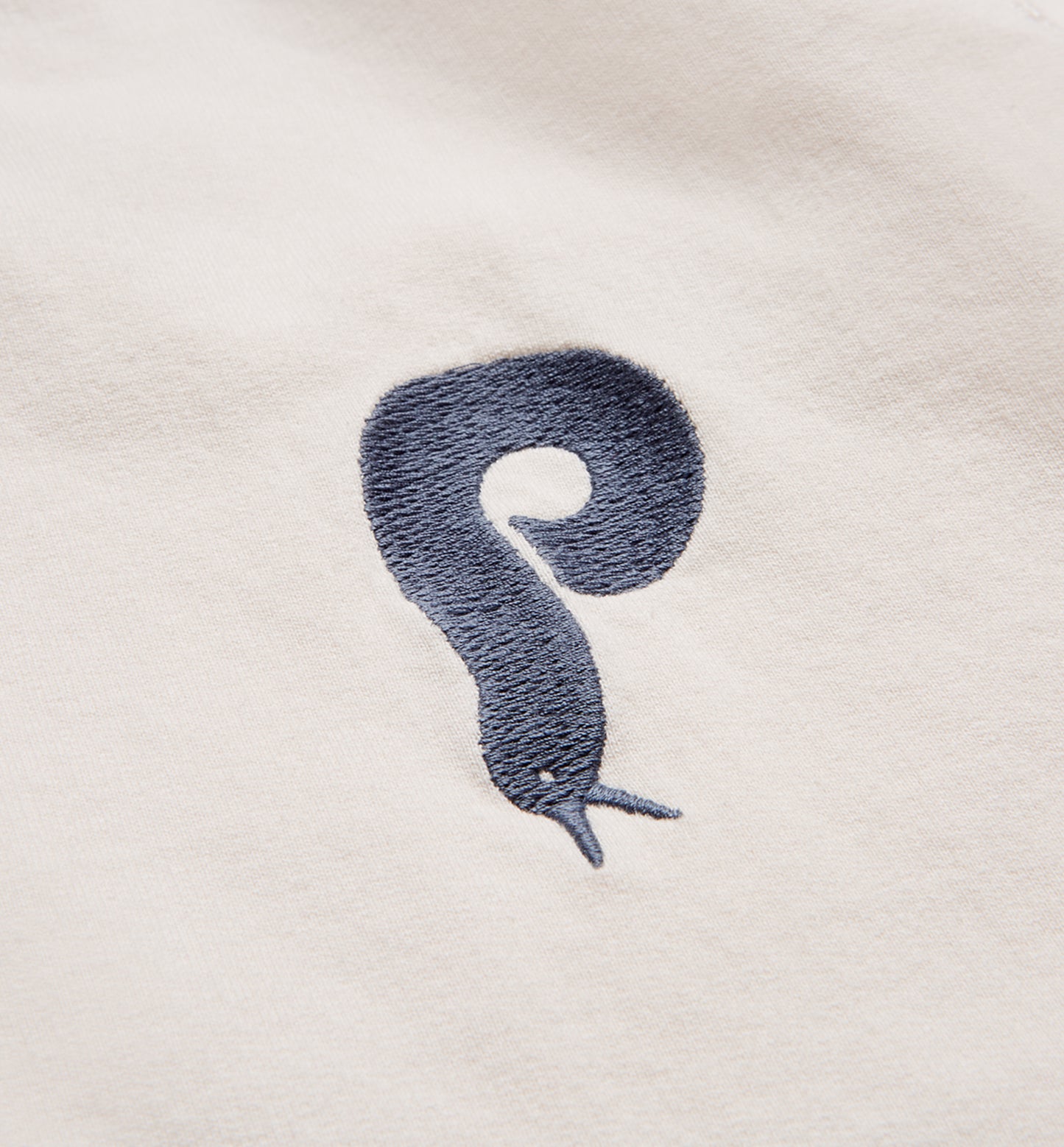 By Parra Bird Face Font Sleeve Stripe Sweatshirt - White