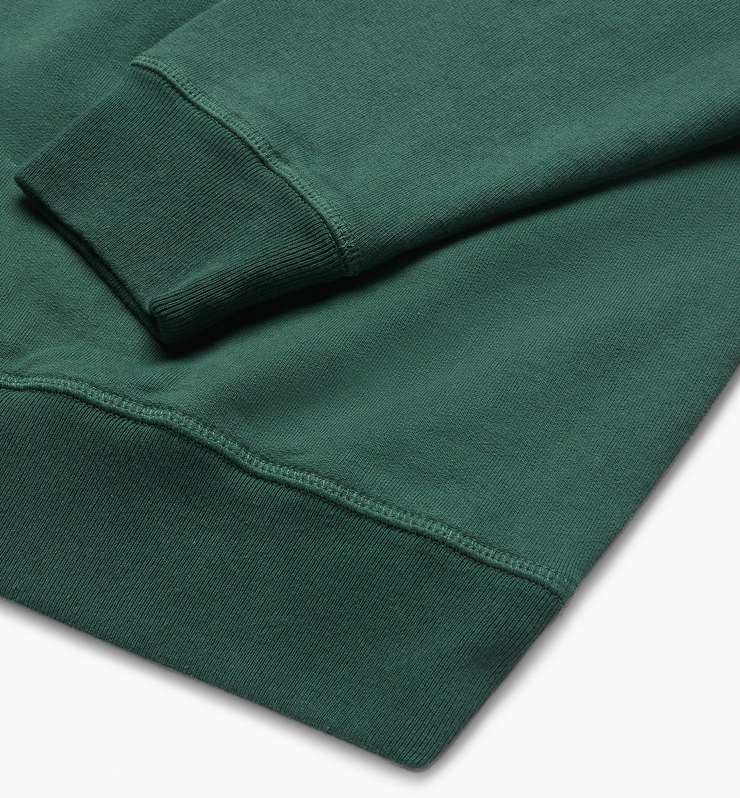 By Parra Birdface Font P Half Zip Polo Sweatshirt - Green