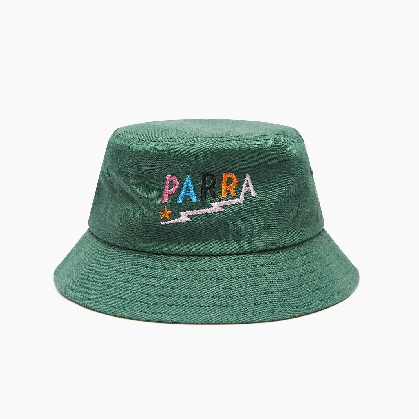 By Parra Colored Lightning Logo Bucket Hat