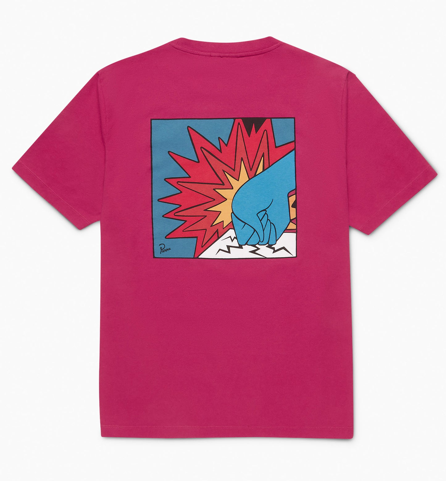 By Parra Angry T-Shirt - Purple Pink