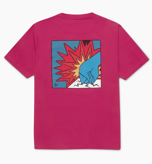 By Parra Angry T-Shirt - Purple Pink