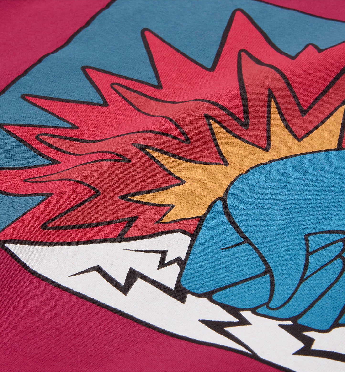 By Parra Angry T-Shirt - Purple Pink