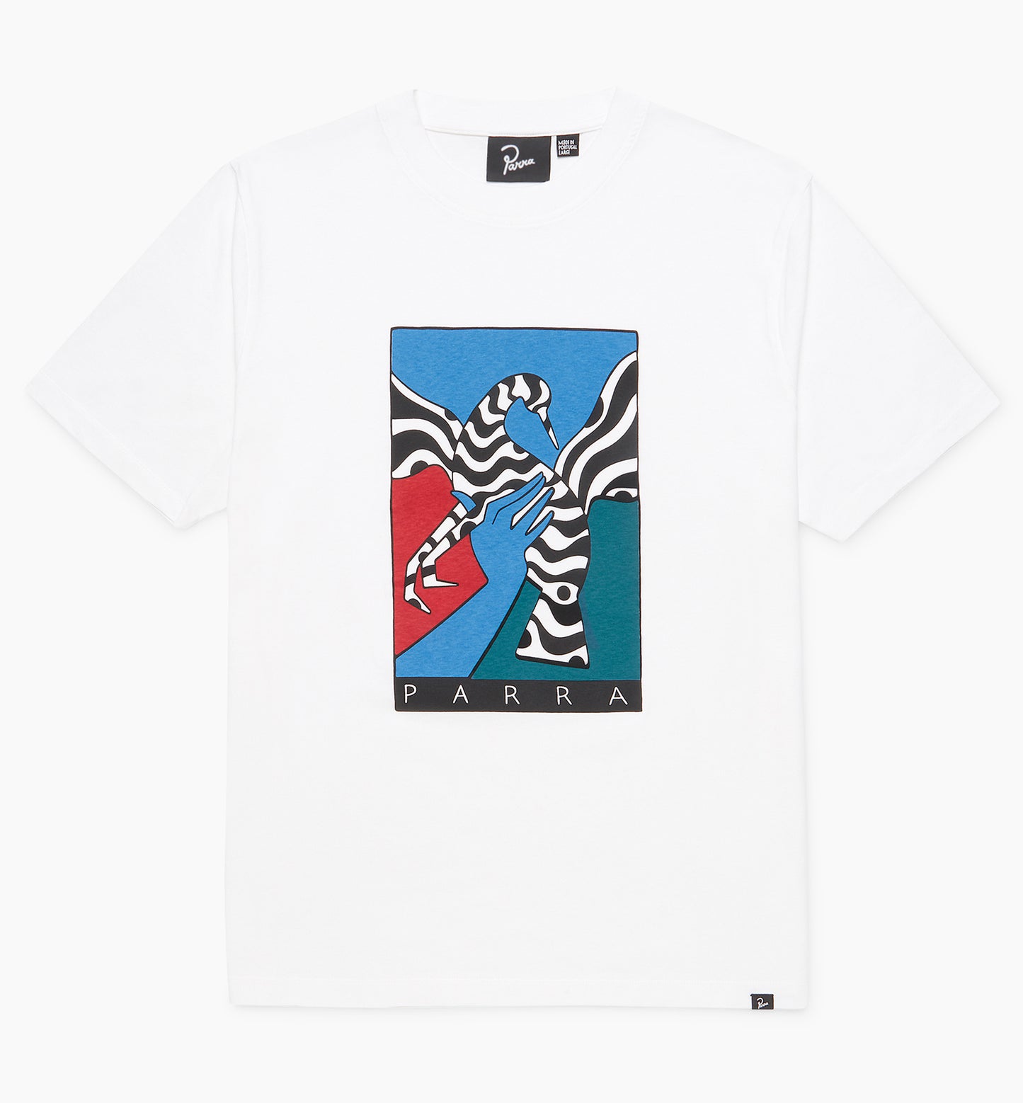 By Parra Bird In Hand T-Shirt - White