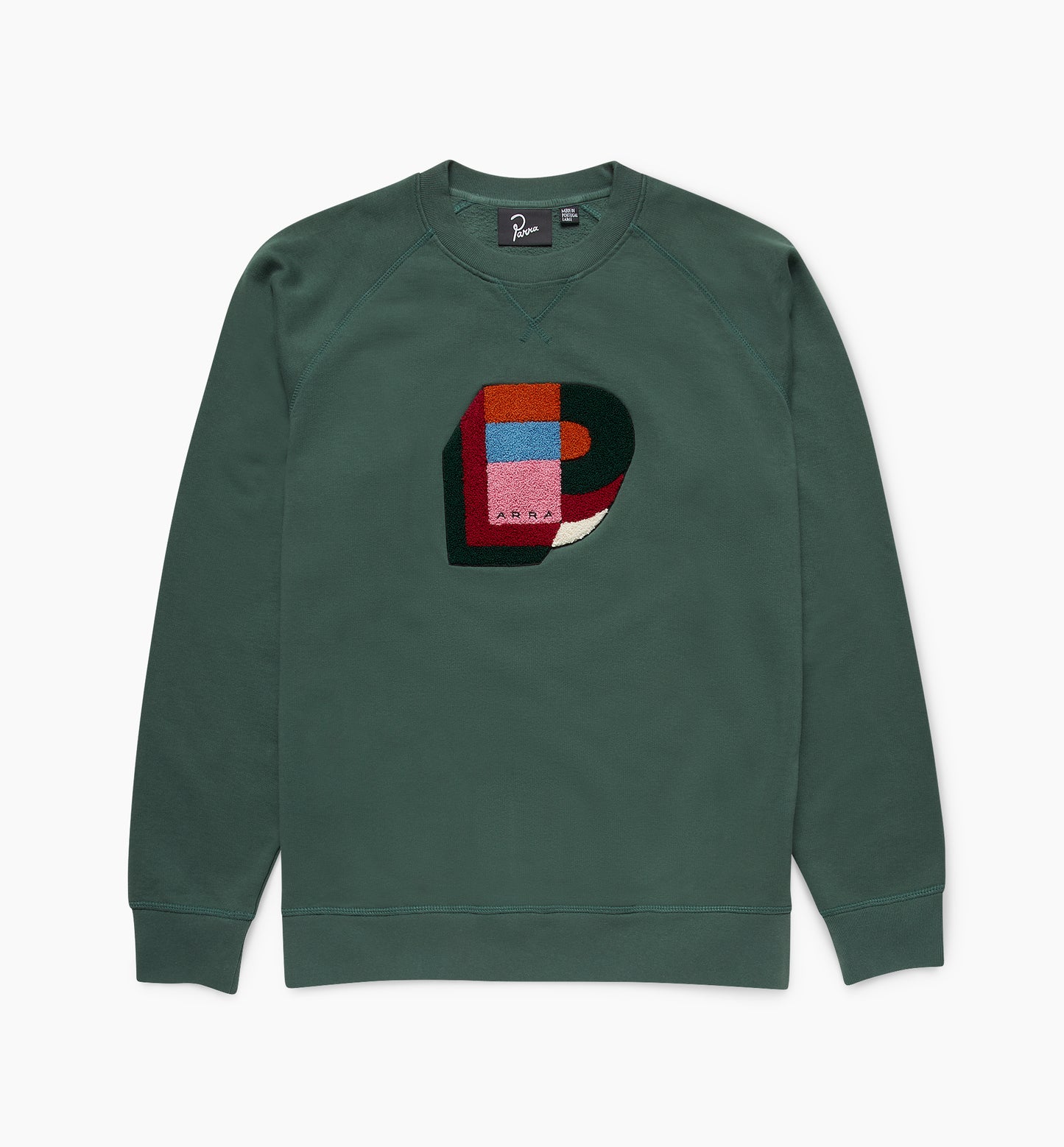 By Parra Building Block Logo Sweatshirt - Green