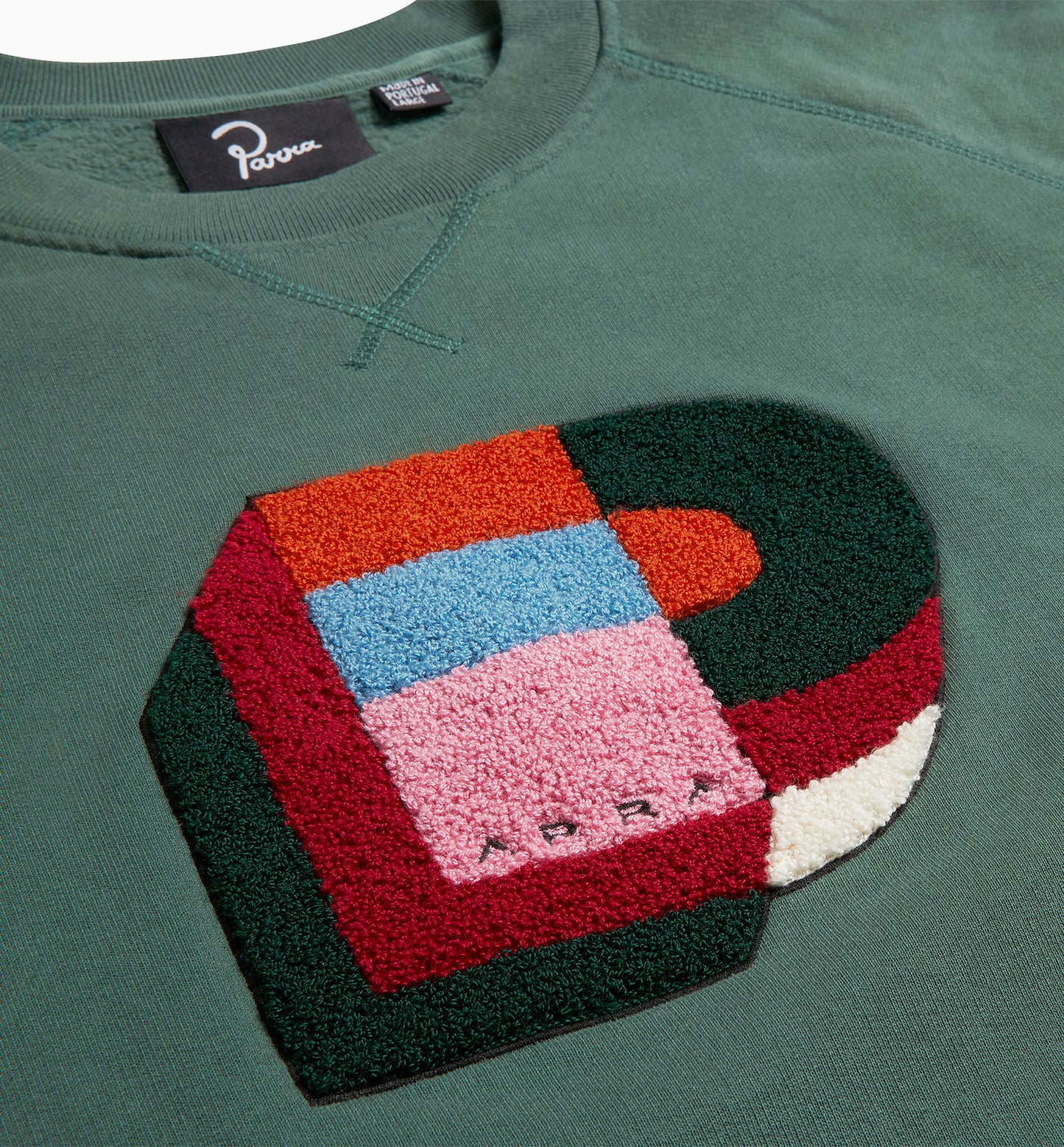 By Parra Building Block Logo Sweatshirt - Green