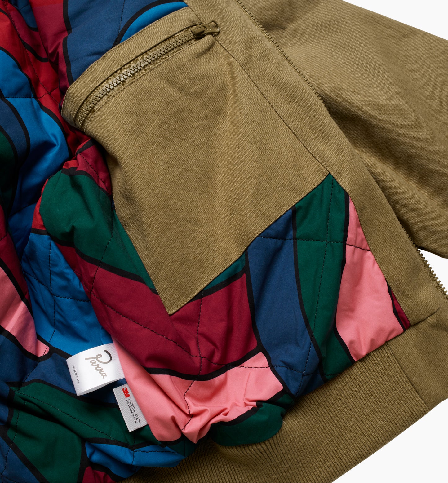 By Parra Worked P Jacket - Sand