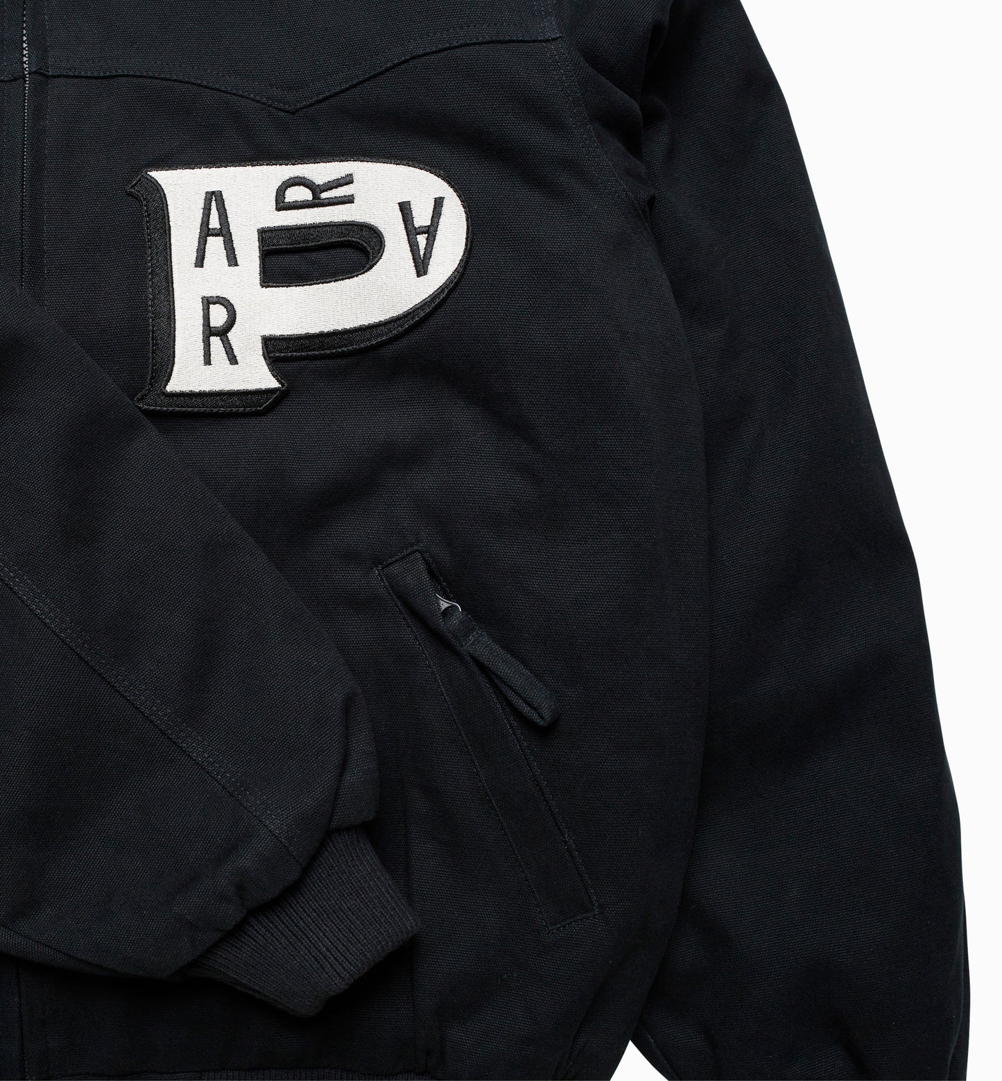 By Parra Worked P Jacket - Navy Blue