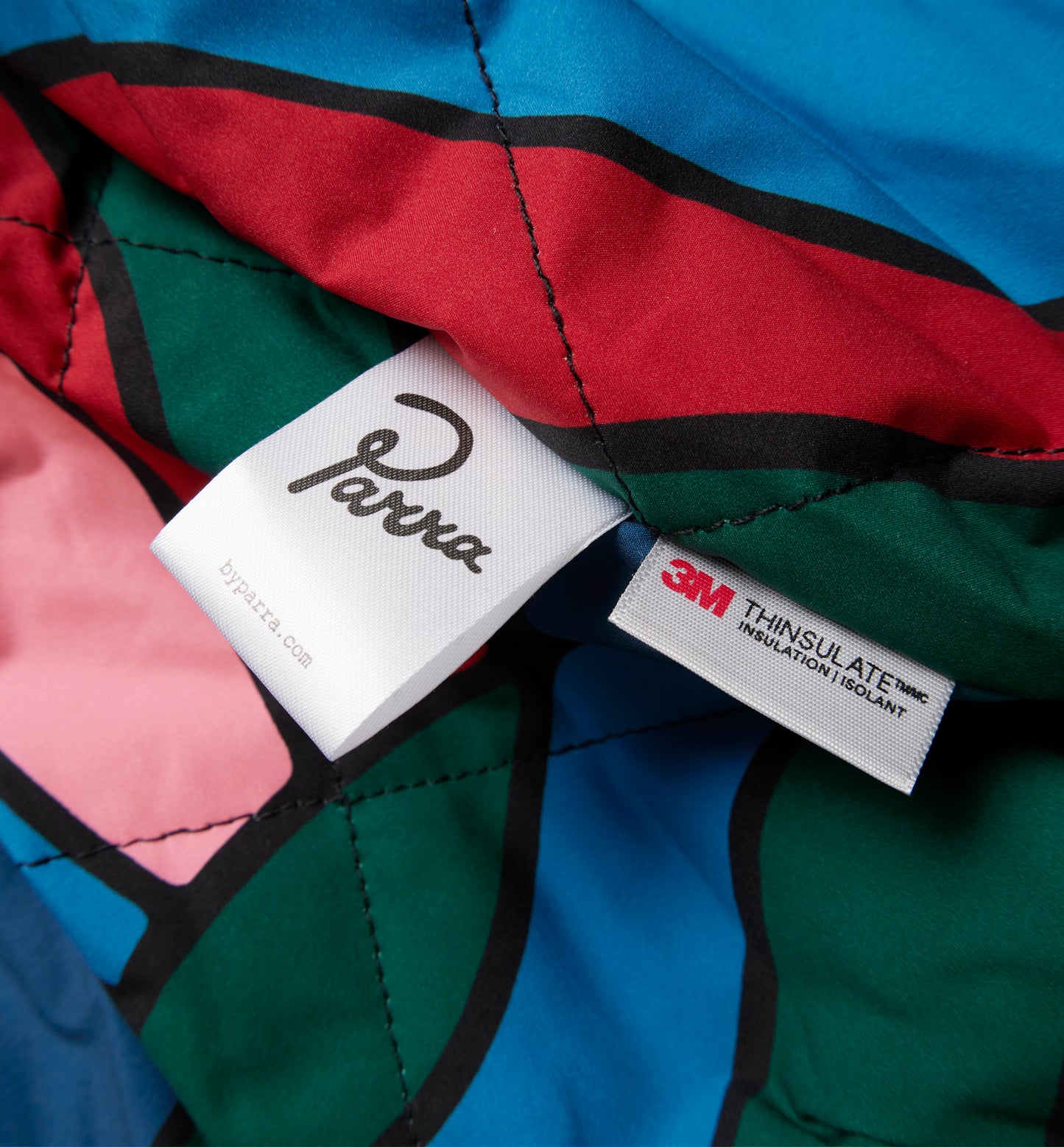 By Parra Worked P Jacket - Navy Blue