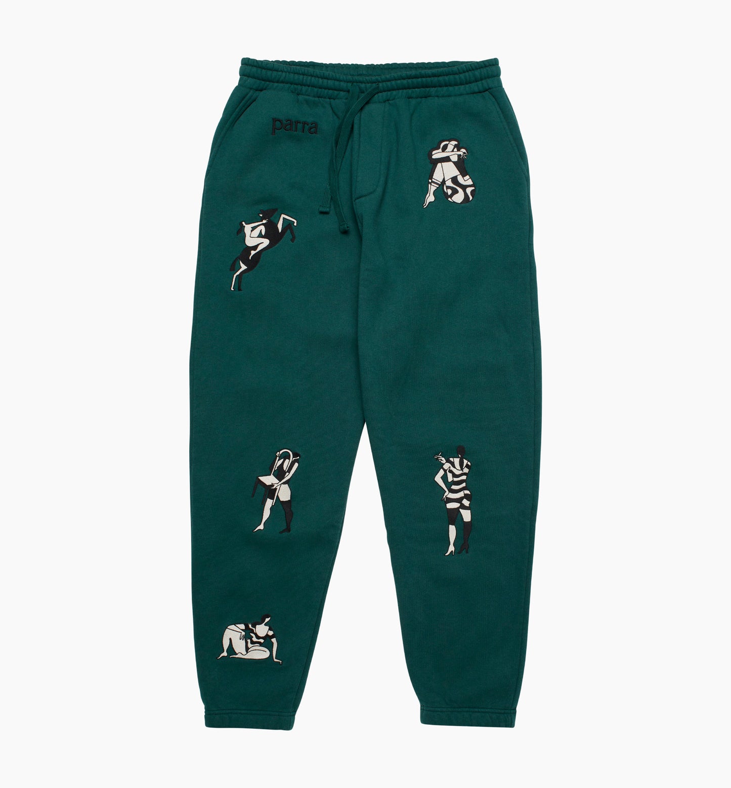 By Parra Life Experience Sweatpants - Pine Green