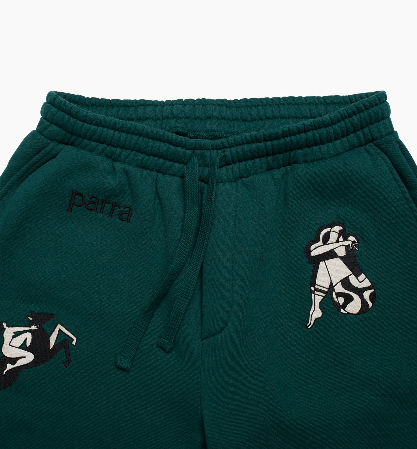 By Parra Life Experience Sweatpants - Pine Green