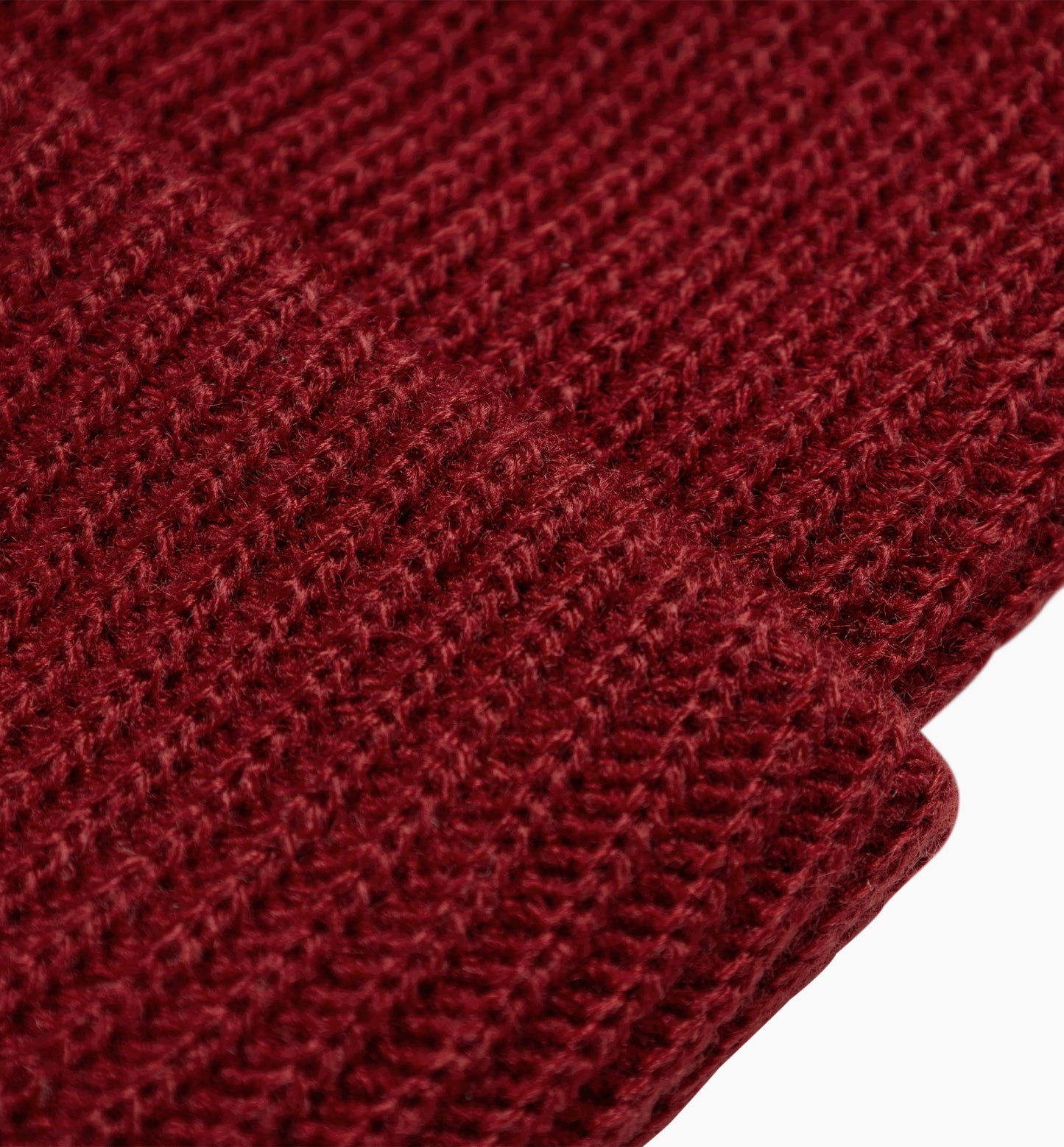 By Parra Mirrored Flag Logo Beanie - Dark Red