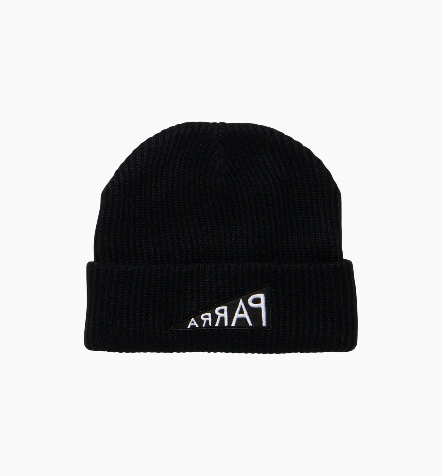 By Parra Mirrored Flag Logo Beanie - Black