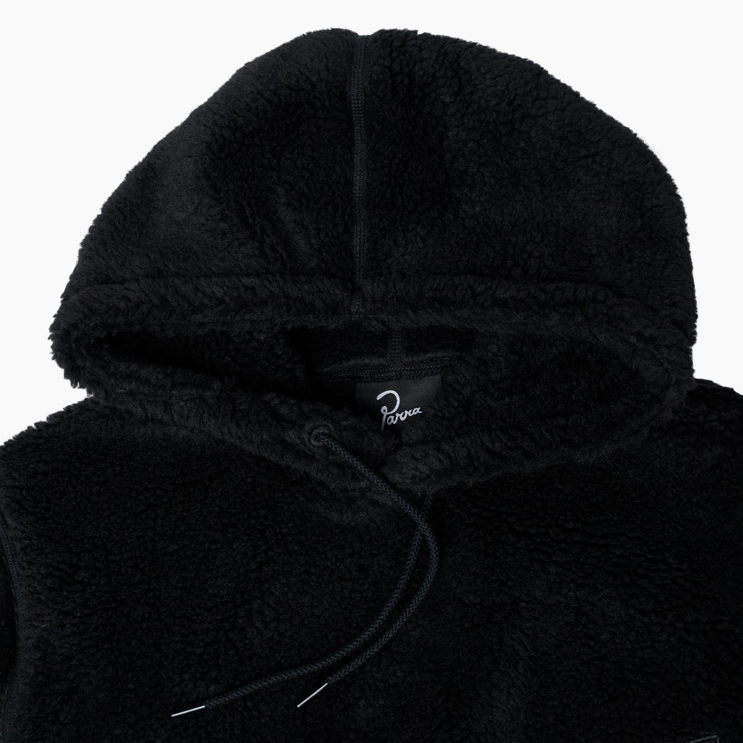 By Parra Mirrored Flag Logo Polar Fleece - Black