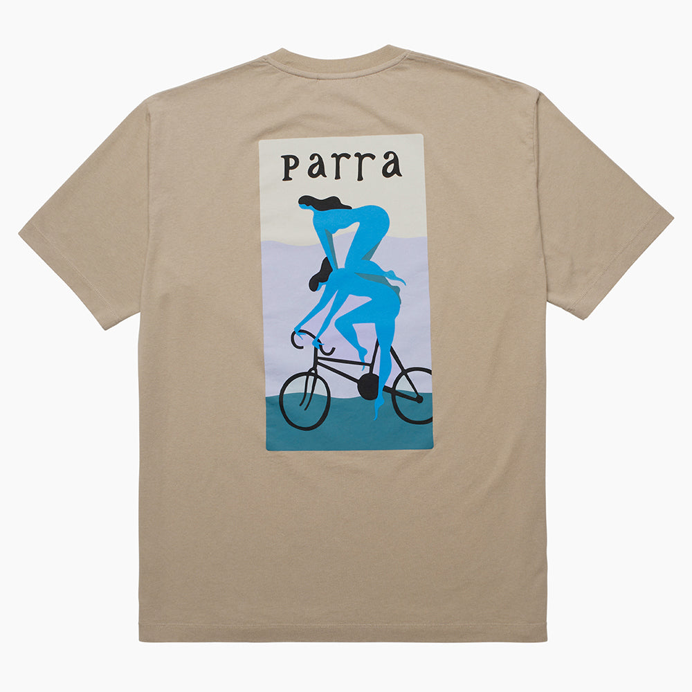 By Parra Spirits Of The Beach T-Shirt - Mushroom Brown
