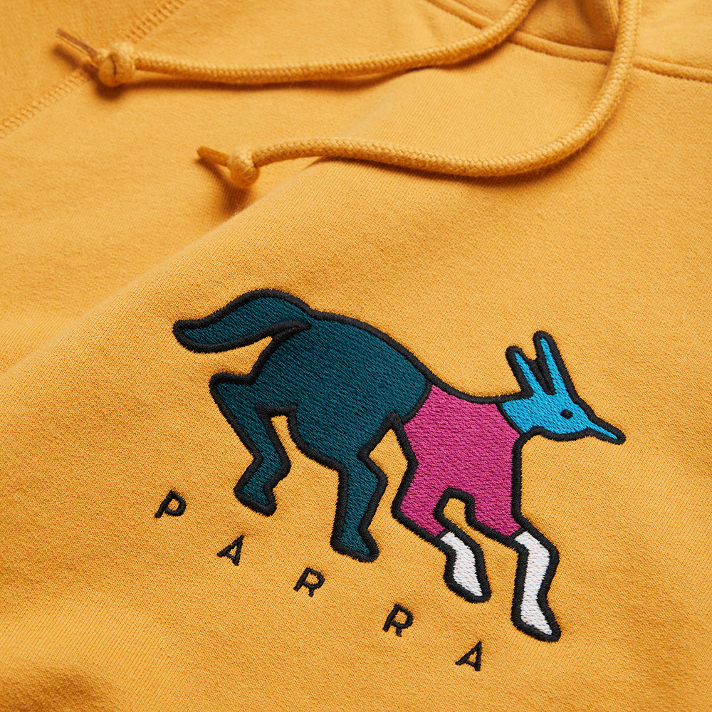 By Parra Anxious Dog Hoodie - Gold Yellow