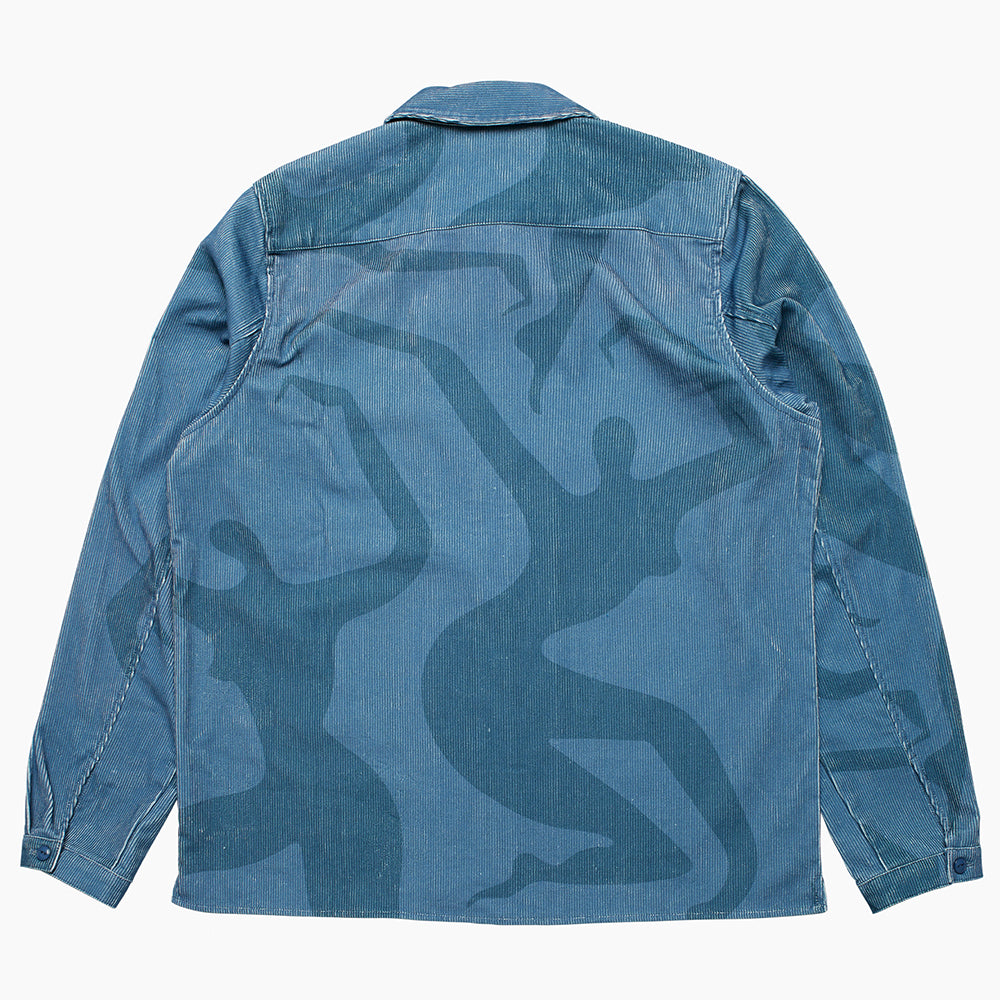By Parra Army Dreamers Jacket - Blue Grey