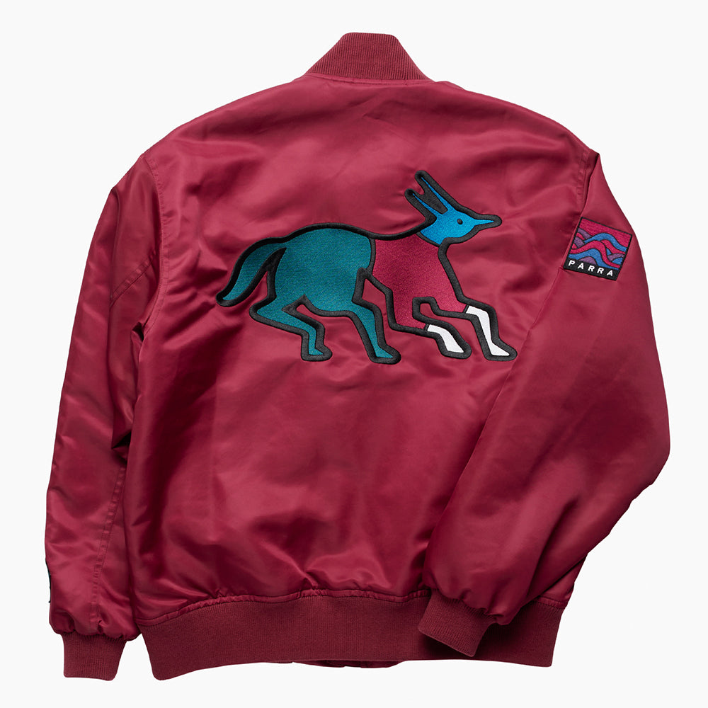 By Parra Stacked Pets Varsity - Deep Red
