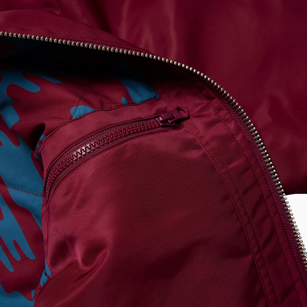 By Parra Stacked Pets Varsity - Deep Red