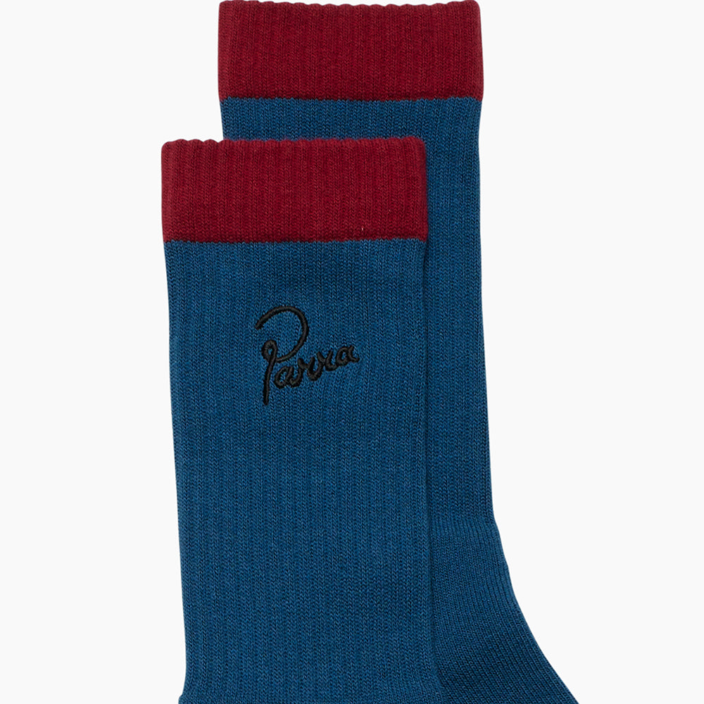 By Parra Classic Logo Crew Socks - Multi