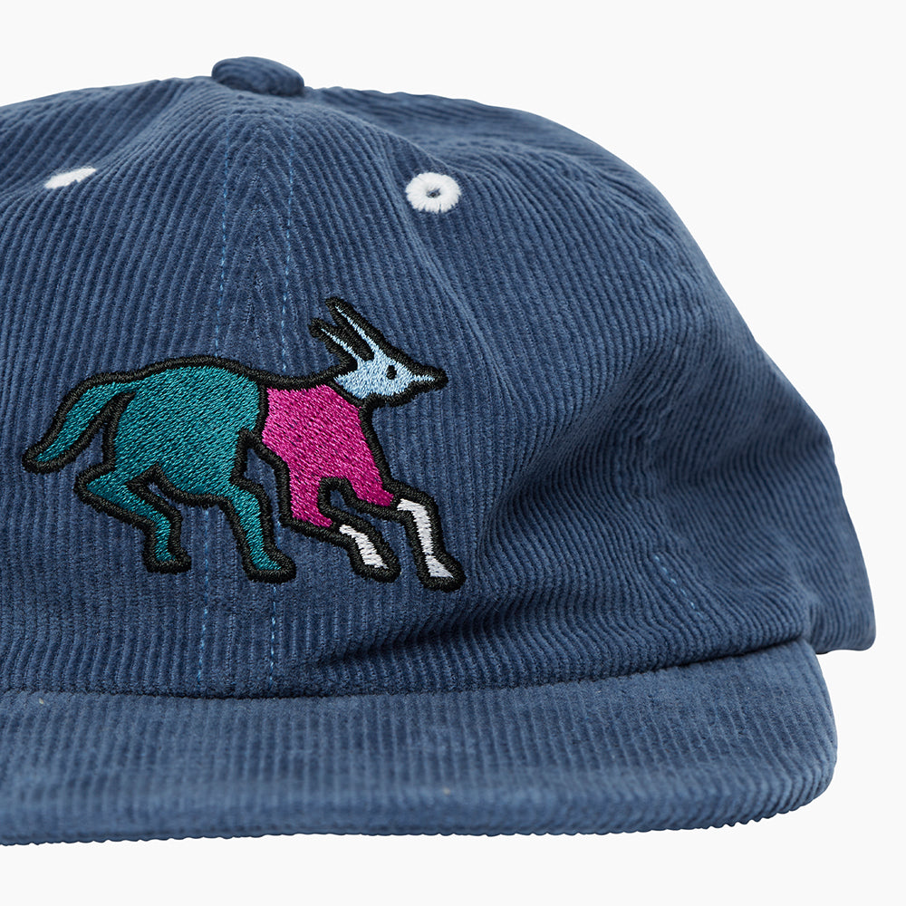By Parra Anxious Dog 6 Panel Hat - Blue